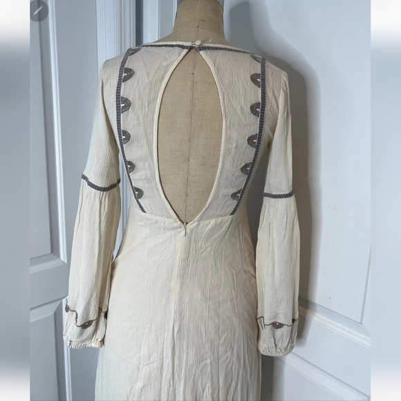 Free People Desert Winds Embroidered Boho Maxi Dress - Picture 10 of 16